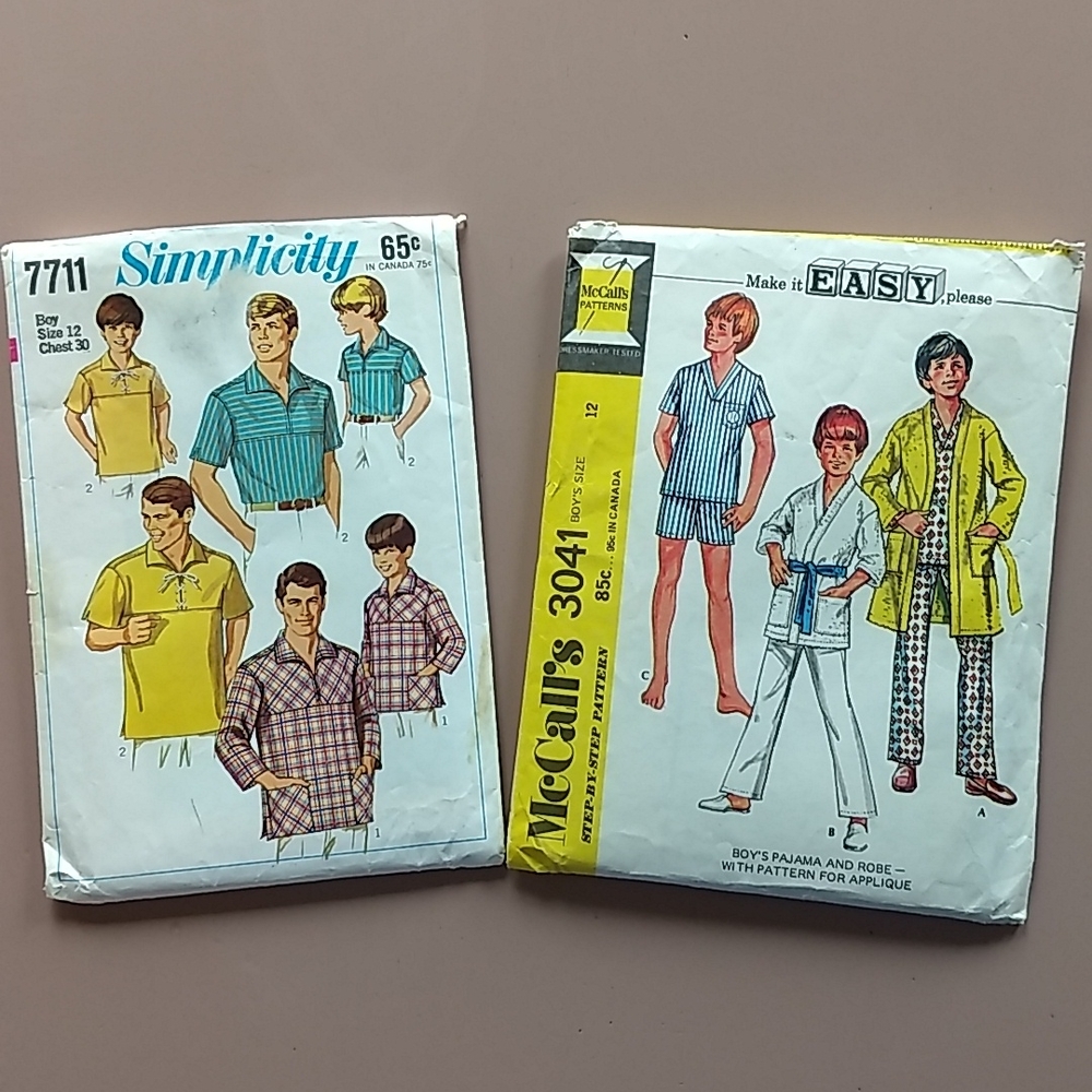 2 Vintage Patterns